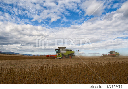 combine harvester combine harvester 83329544