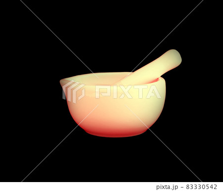 mortar and pestle, ceramic 83330542