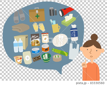 People who think about disaster prevention measures 83330560