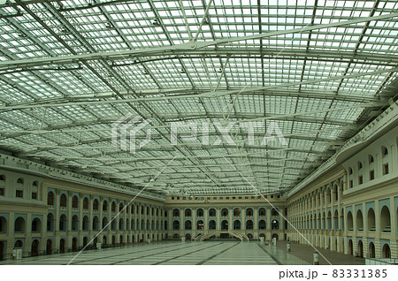 The interiors of Gostiny Dvor (Old Merchant Court), Moscow, Russia The interiors of Gostiny Dvor (Old Merchant Court), Moscow, Russia 83331385