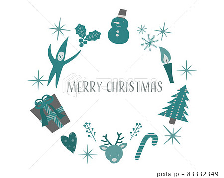 クリスマス素材イラスト 83332349