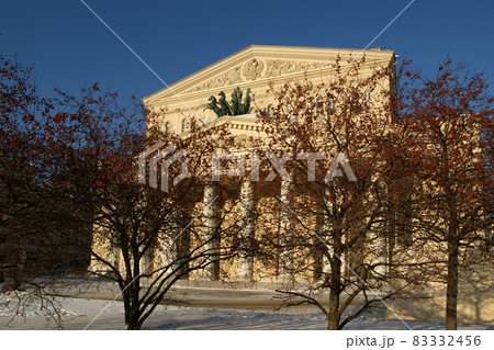 Bolshoi Theatre (Large, Great or Grand Theatre, also spelled Bolshoy), Moscow, Russia Bolshoi Theatre (Large, Great or Grand Theatre, also spelled Bolshoy), Moscow, Russia 83332456