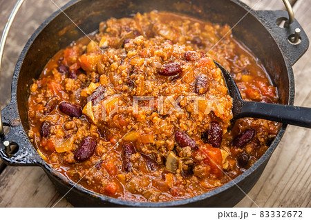チリビーンズ　チリコンカン　Chili con carne 83332672