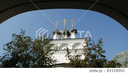 Church of St. Nicholas in Tolmachi at the State Tretyakov Gallery, Moscow, Russia Church of St. Nicholas in Tolmachi at the State Tretyakov Gallery, Moscow, Russia 83339002