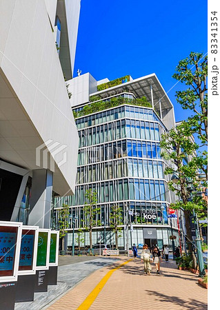 東京　渋谷区の都市風景　渋谷パルコとヒューリック渋谷公園通りビル 83341354