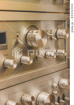 Vintage sound equipment, vintage color 83342444