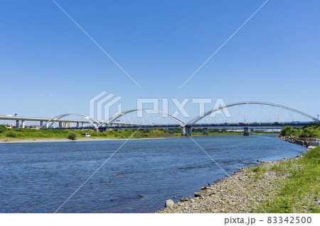 【神奈川県】相模川(あゆみ橋付近) 【神奈川県】相模川(あゆみ橋付近) 83342500