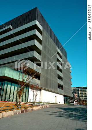 水戸市役所庁舎と周辺の街並み 水戸市役所庁舎と周辺の街並み 83342517