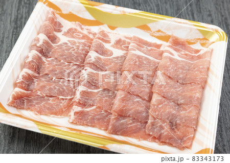 豚肉の生肉、しゃぶしゃぶ用 豚肉の生肉、しゃぶしゃぶ用 83343173