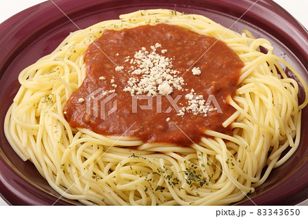 ミートソースパスタ 83343650
