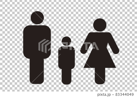 家庭圖標。 家庭圖標。 83344049