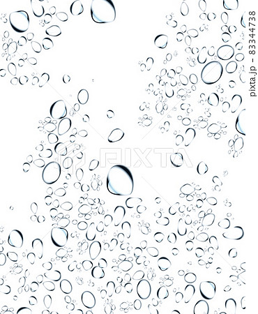 背景素材 水滴の集まりのイラスト素材