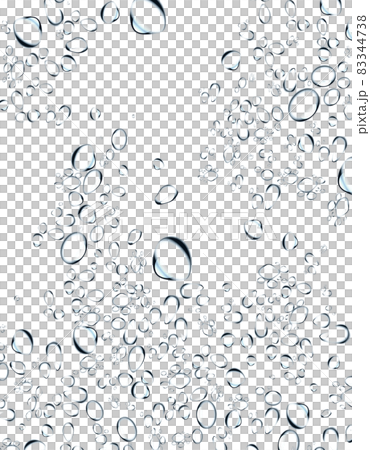 背景材料：水滴的集合 83344738
