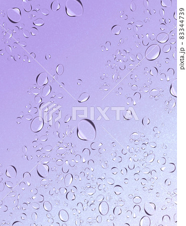 背景素材 水滴の集まり 紫 背景素材 水滴の集まり 紫 83344739