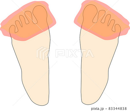 足先を保温するイメージ 足先を保温するイメージ 83344838