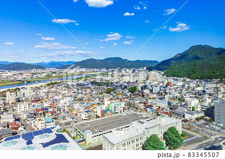 岐阜市役所、展望スペースからの眺望〈岐阜県岐阜市〉 83345507