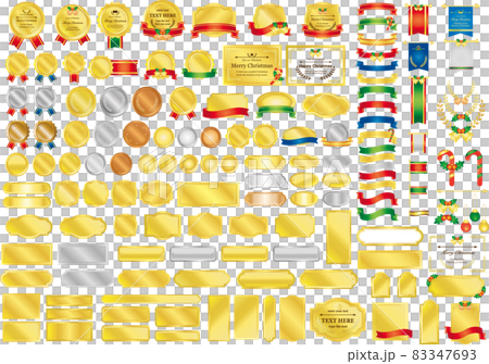 クリスマスメダルフレームセット 83347693