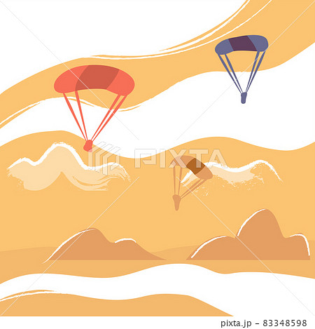 Landscape with Parachutists 83348598