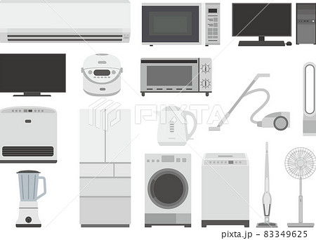 家電のイラスト素材