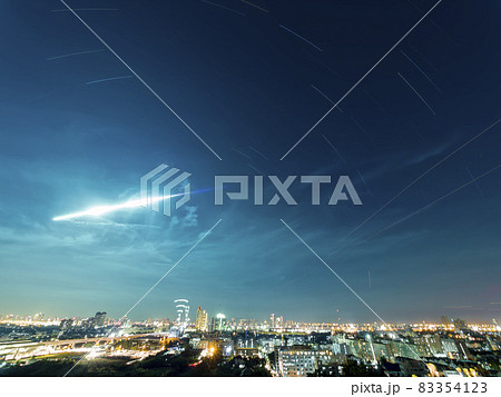 火球 バンコク上空 / Fireball over Bangkok sky 83354123