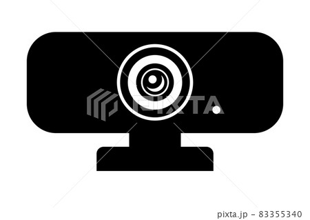 webカメラのシルエット 83355340