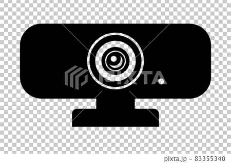webカメラのシルエット 83355340