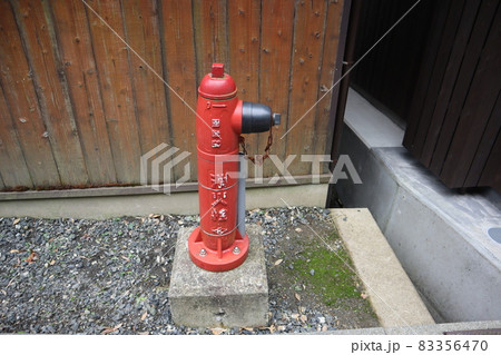消火栓のある風景 83356470