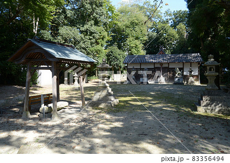 太子道 杵築神社(屏風) 境内 奈良県三宅町屏風 太子道 杵築神社(屏風) 境内 奈良県三宅町屏風 83356494