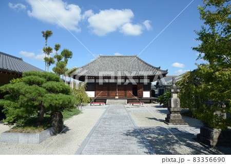 太子道　額安寺　境内　奈良県大和郡山市 83356690