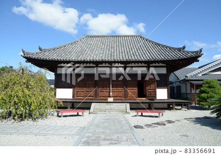 太子道　額安寺　本堂　奈良県大和郡山市 83356691
