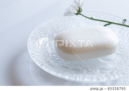 固形せっけん 洗顔石鹸のイメージ素材 固形せっけん 洗顔石鹸のイメージ素材 83356793