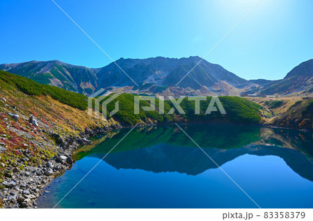 みくりが池　立山　秋　富山県 83358379