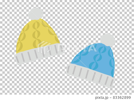 插圖集針織帽 83362899