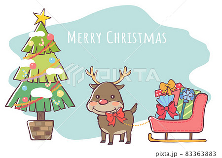 クリスマス　カード2 83363883