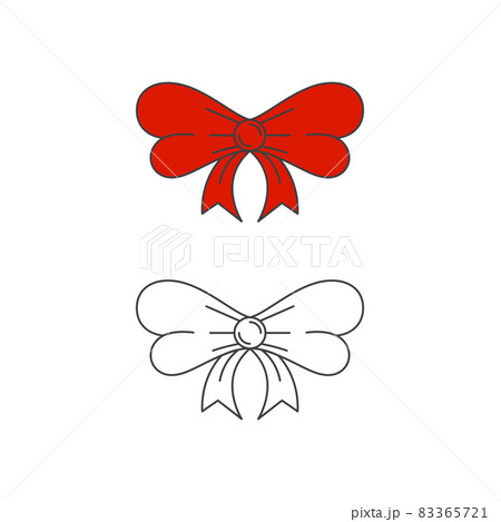 Bow Style Vector icon design illustration Bow Style Vector icon design illustration 83365721
