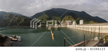 小川内ダム　パノラマ風景 83366115