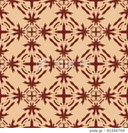 seamless pattern of circles.abstract geometric background. red pattern on beige background seamless pattern of circles.abstract geometric background. red pattern on beige background 83366704