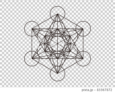 Sacred Geometric Pattern Metatron Cube Sacred Geometric Pattern Metatron Cube 83367872