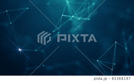 Technology network background. 83368197