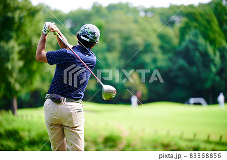 ゴルファー 青空 ゴルファー 青空 83368856