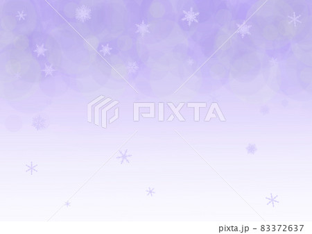 冬の雪結晶 背景 イラスト 冬の雪結晶 背景 イラスト 83372637