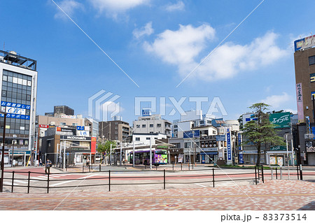 都市風景　西船橋駅前の街並み　千葉県船橋市 83373514