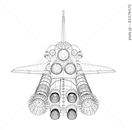 Rocket carrying space shuttle Rocket carrying space shuttle 83376470