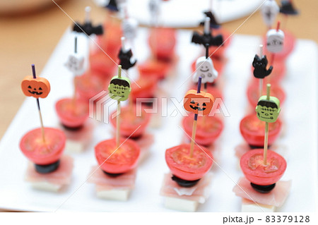 ハロウィンパーティーのお料理 ハロウィンパーティーのお料理 83379128