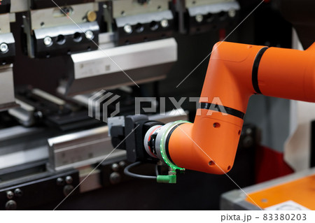 industrial robot and sheet metal bending machine 83380203