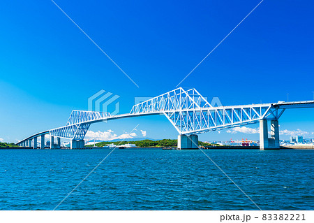 東京ゲートブリッジと富士山(若洲海浜公園より) 東京ゲートブリッジと富士山(若洲海浜公園より) 83382221