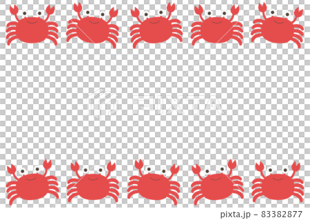 Crab frame rectangle Crab frame rectangle 83382877
