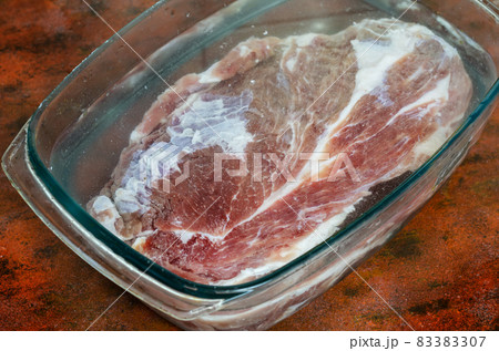 Homemade Capicola (coppa). Dry-cured pork loin step-by-step reci 83383307