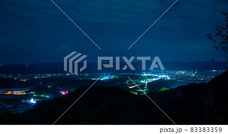 【氷見方面】二上山展望台　眺め　二上山万葉ライン　高岡市　富山 83383359