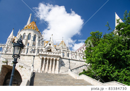 Halaszbastya Fisherman Bastion, Budapest, Hungary 83384730